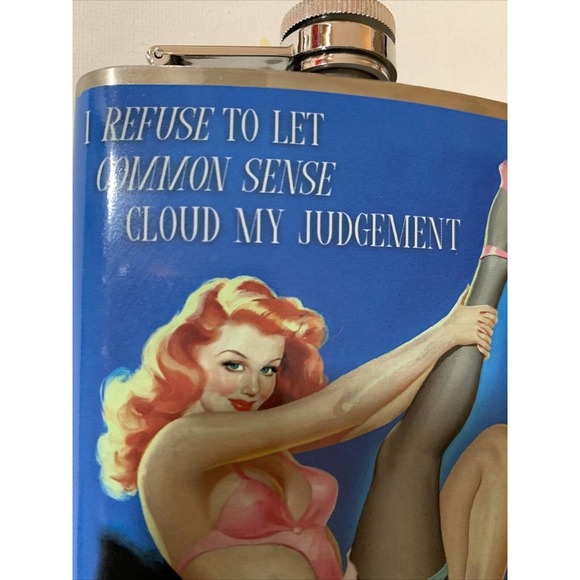 Flask Drink Sports Totally Bar Tools Drinking Flask Flask New - Picture 3 of 7